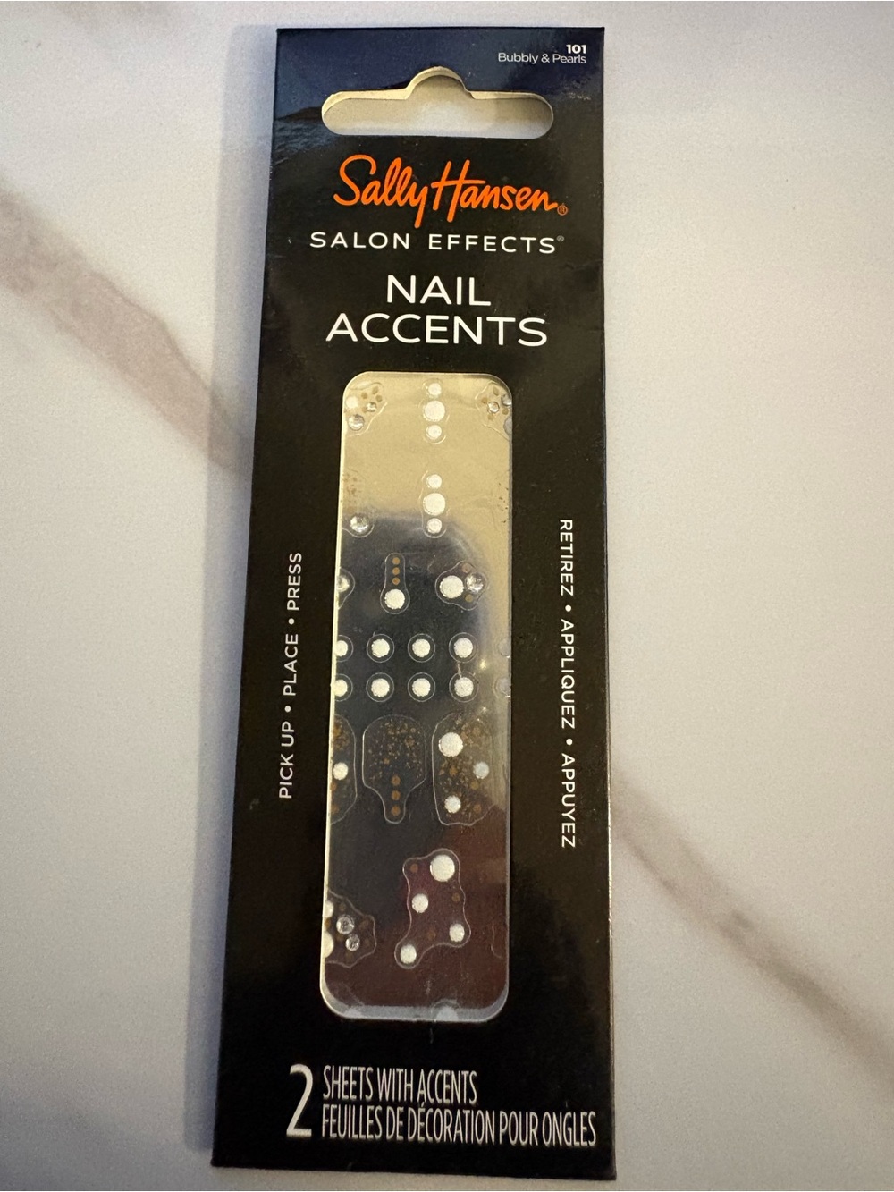 Sally Hansen Nail Accents — Bubbly & Pearls Nail Decorations